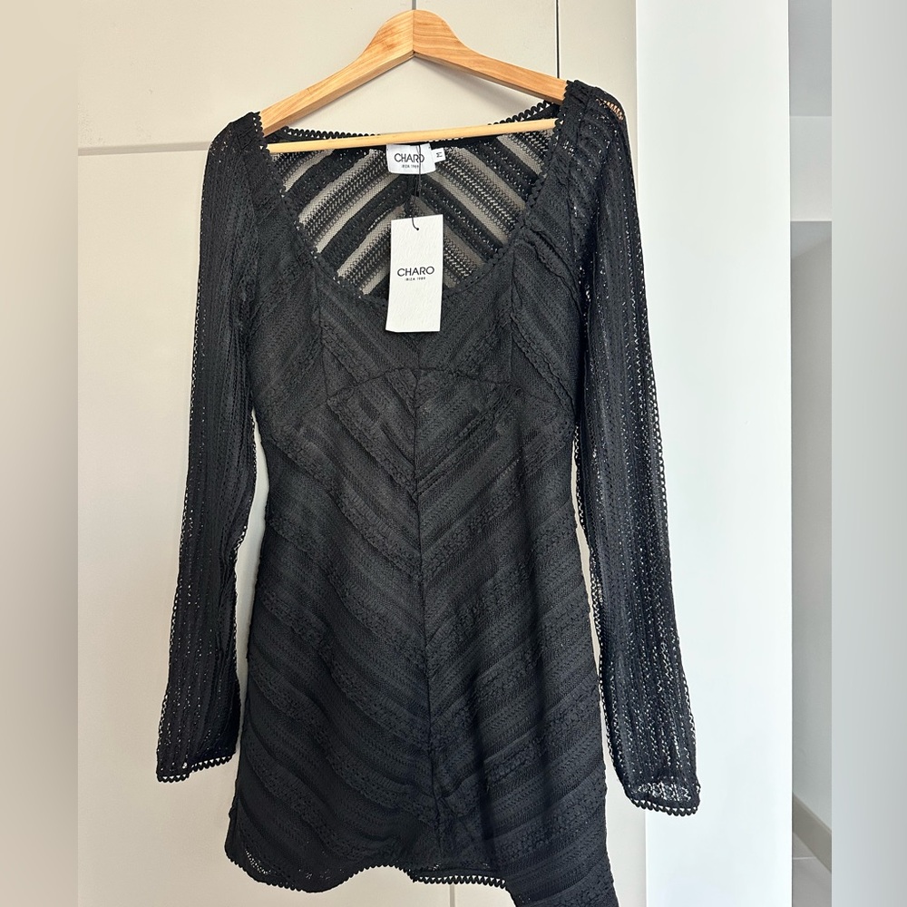 Brand new sexy black evening dress by Charro/Retrofete